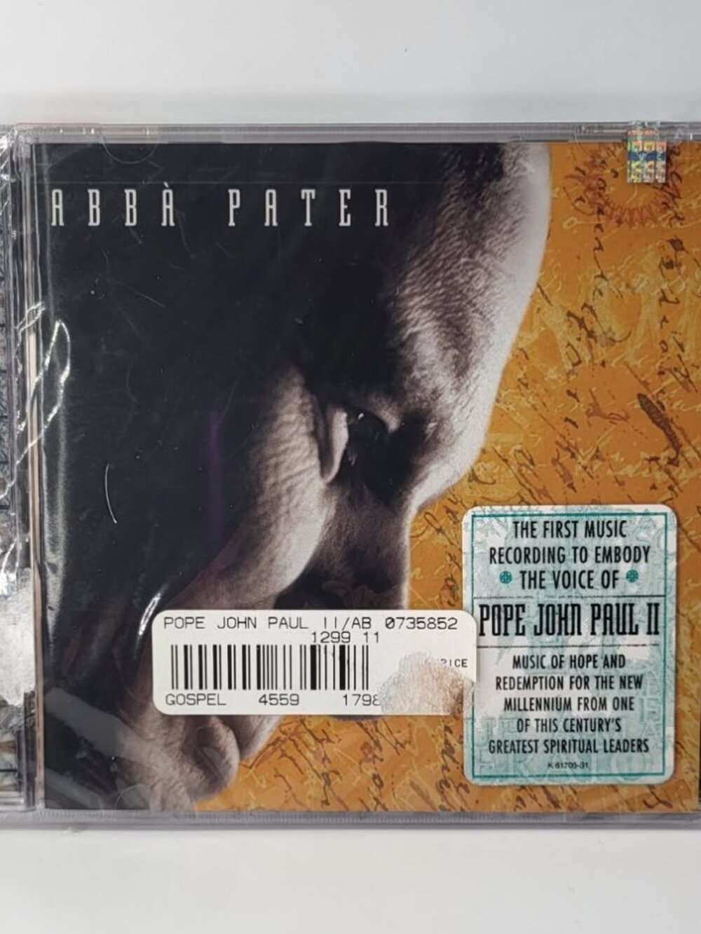 Abba Pater - 1st Music Recording to Embody Pope John Paul II - Brand New Sealed